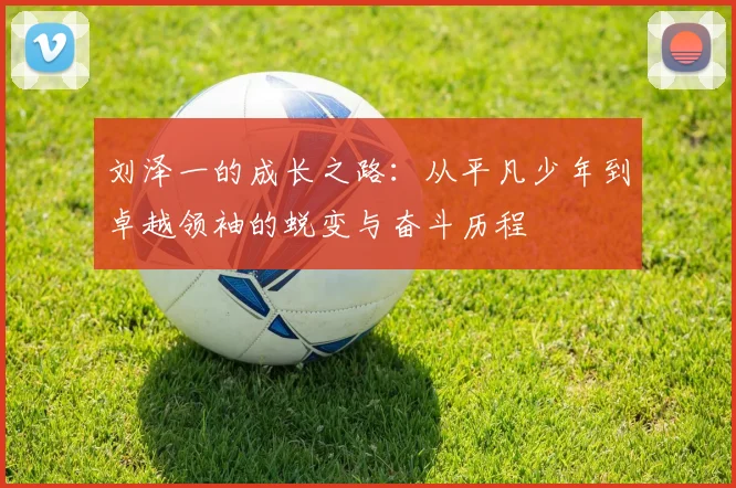 刘泽一的成长之路：从平凡少年到卓越领袖的蜕变与奋斗历程